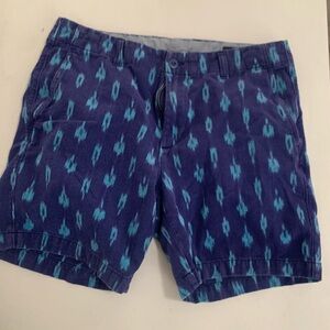 Bonobos Blue Patterned Men's Shorts